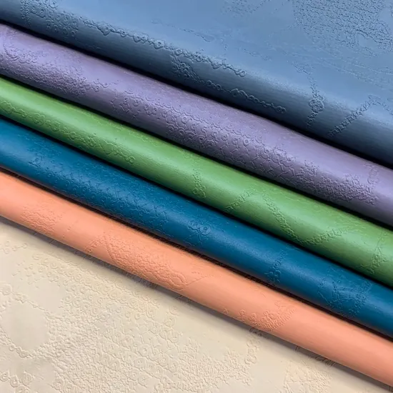 Голографическая лазерная кожа Lichi, искусственная ткань, переливающаяся блестящая кожа для сумок