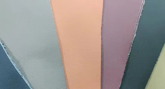 Натуральная кожа Rule с воловьими волокнами толщиной 1,6 мм. Экологически чистая переработанная кожа из коровьих волокон.